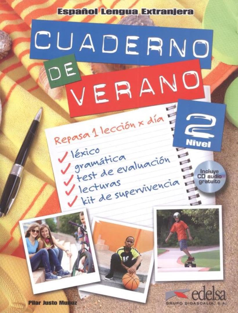 Cuaderno de verano. Nivel 2 Foreign Languages ​​& Dictionaries