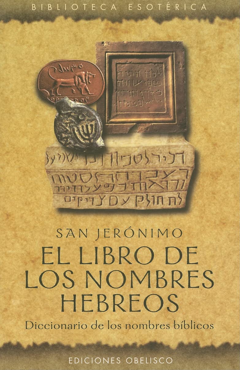 Product Image: Libro de Los Nombres Hebreos, El