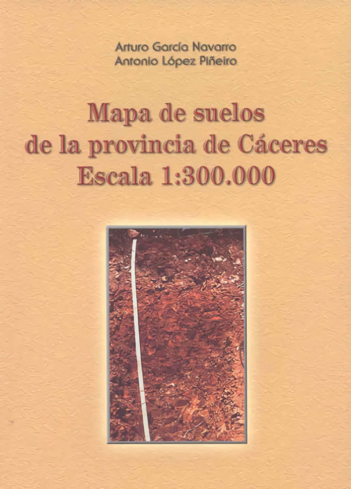 Mapa de suelos de la provincia de Cáceres. Escala 1:300.000 book