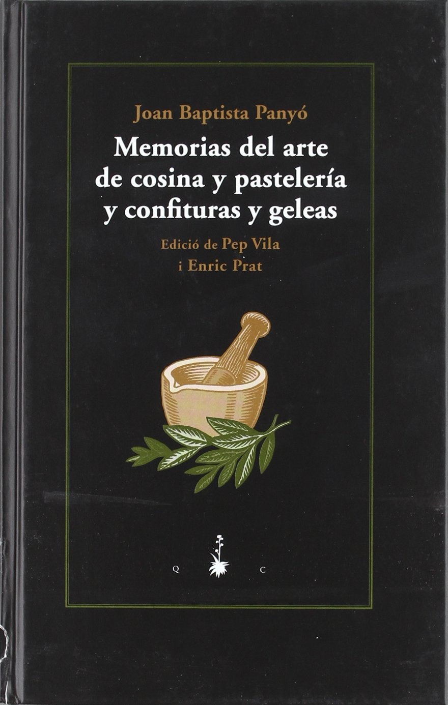Memorias del arte de cosina y pastelería y confituras y geleas Historical Fiction