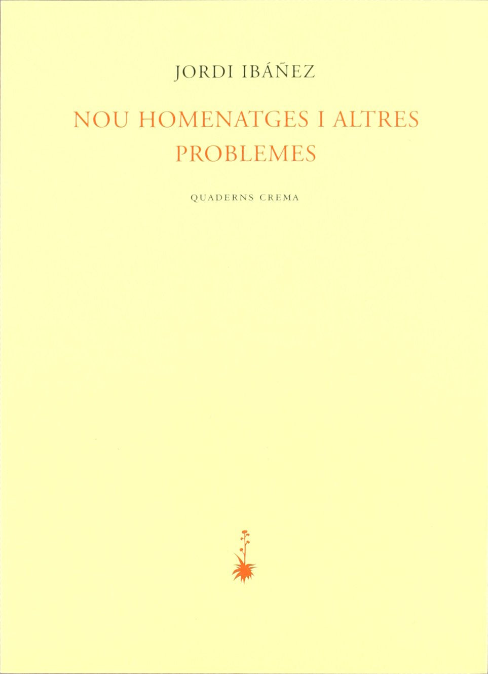 Nou homenatges i altres problemes book