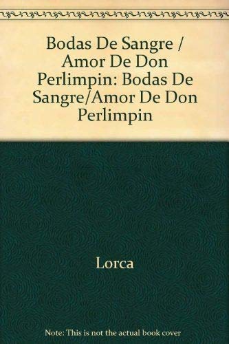 Product Image: Bodas De Sangre/Amor De Don Perlimpin