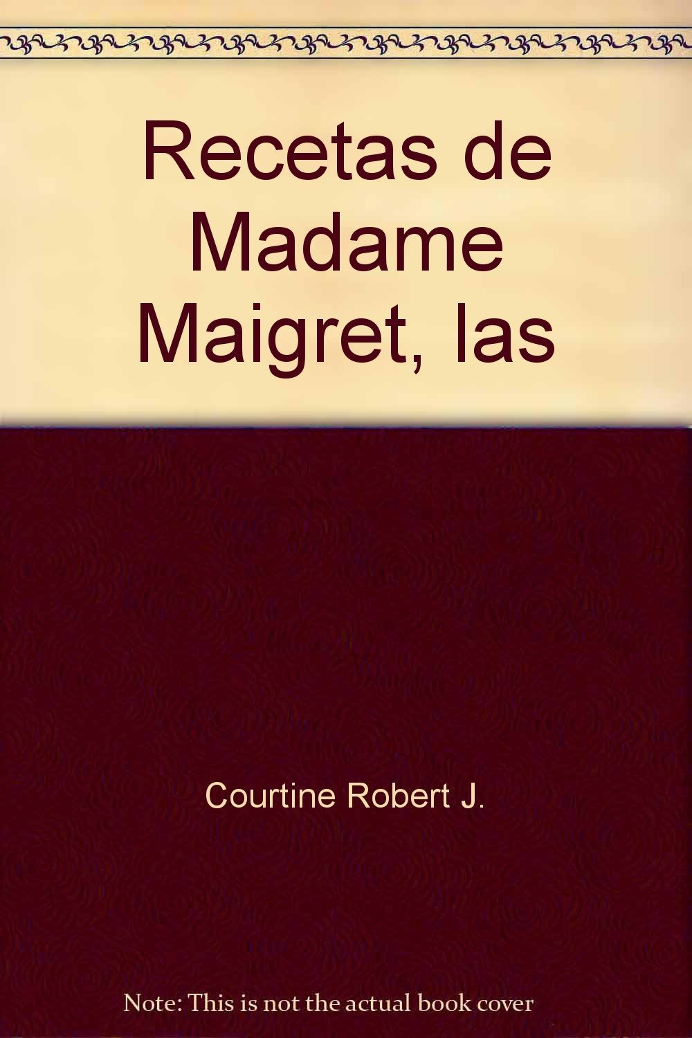 Recetas de madame maigret Books