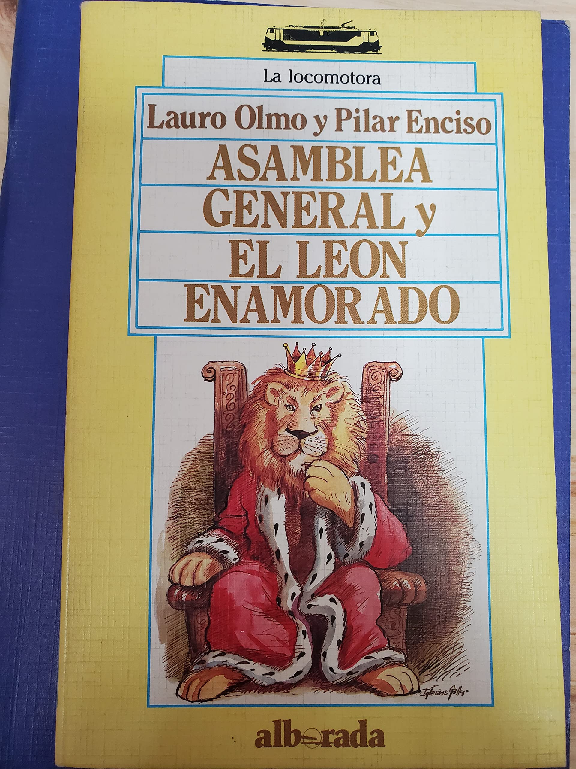 Asamblea general y el León enamorado book