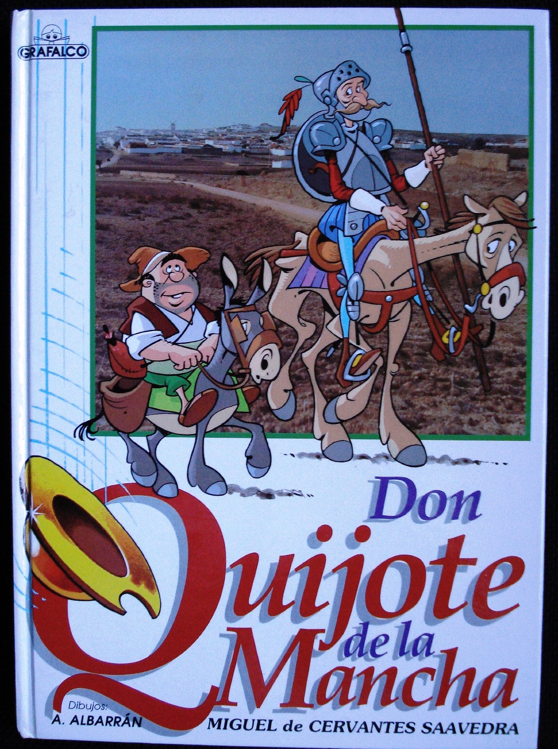 Don Quijote de La Mancha book