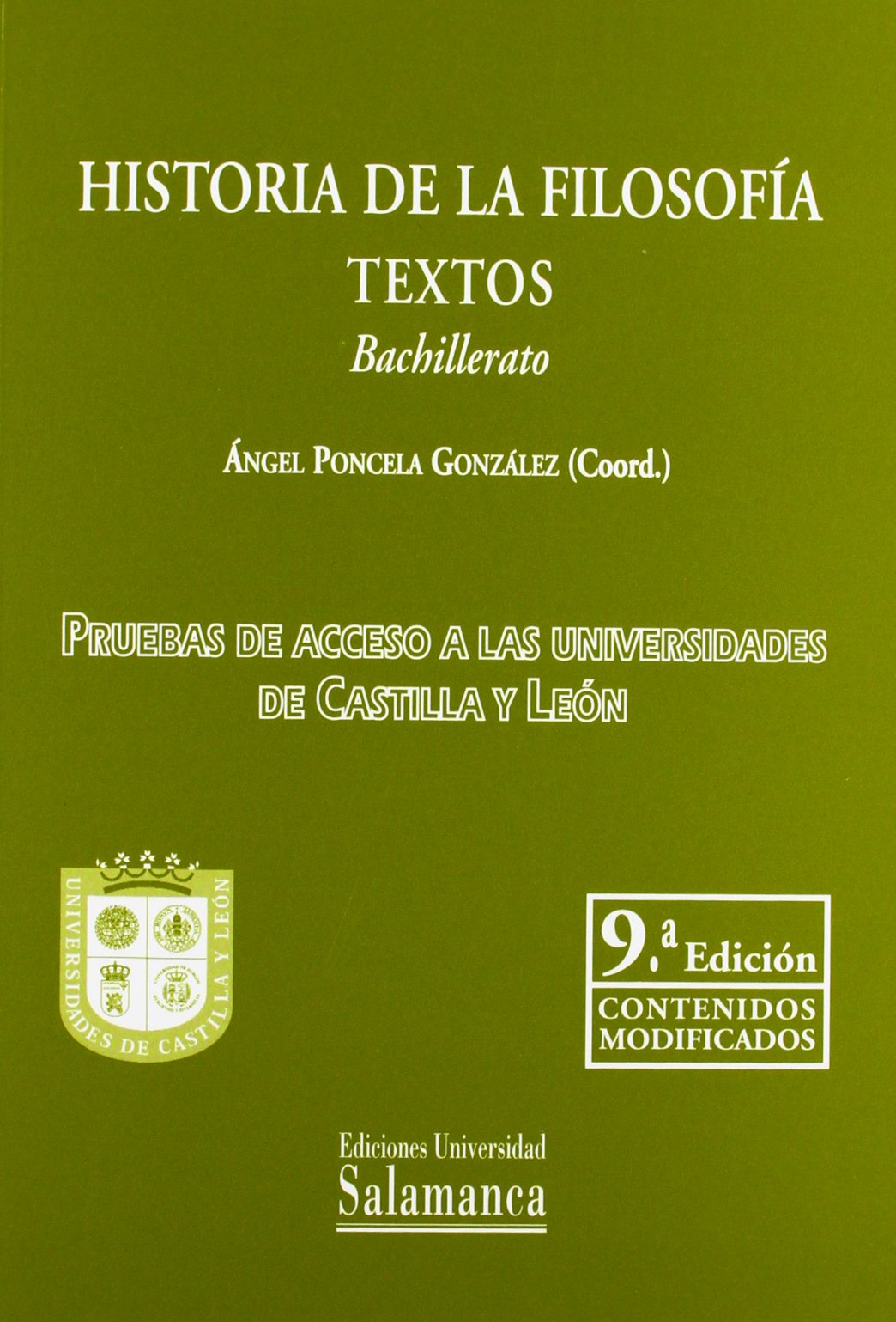 Historia de la filosofía. 9ª Edicción contenidos modificados book