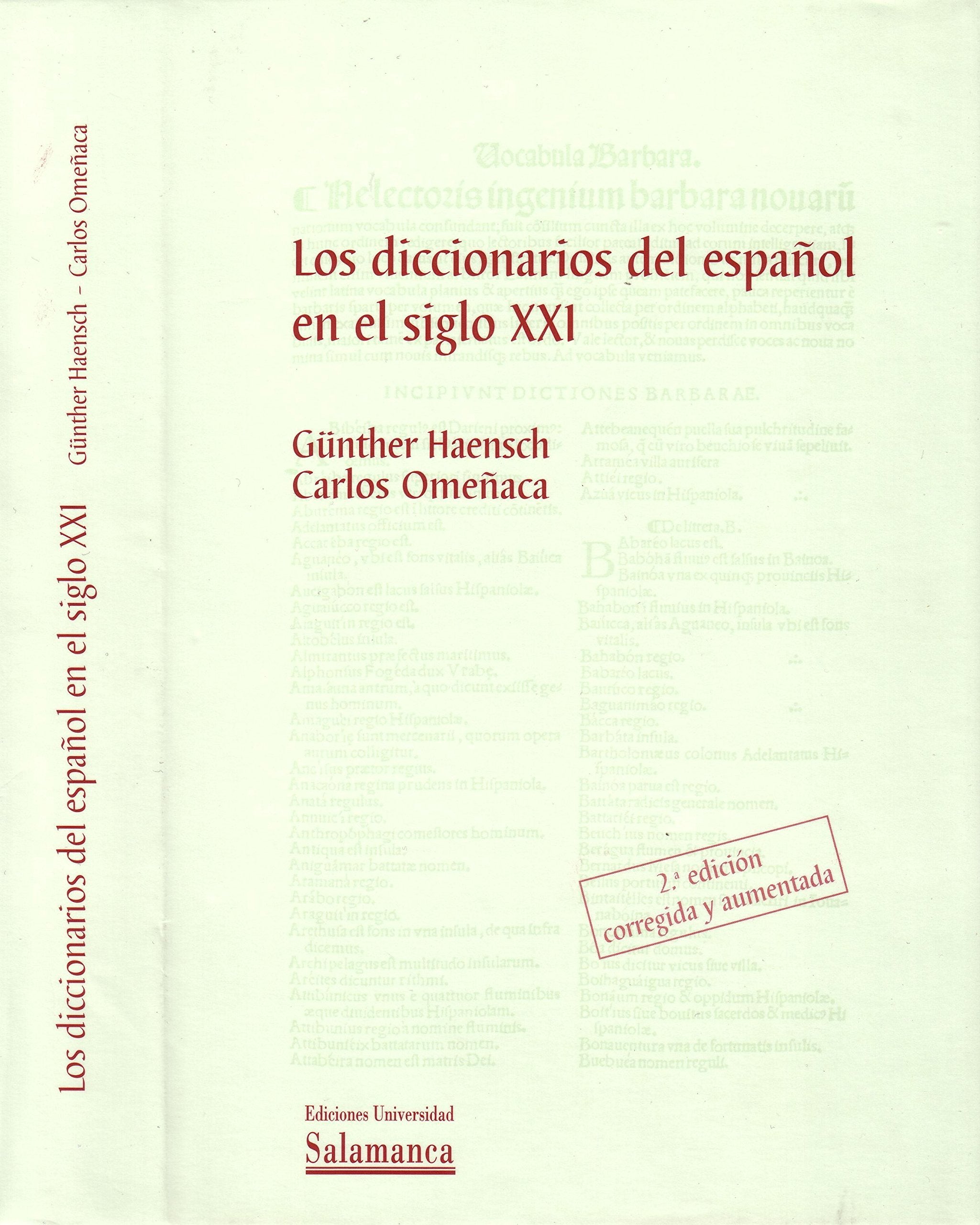 Los diccionarios del español en el siglo XXI Foreign Languages ​​& Dictionaries