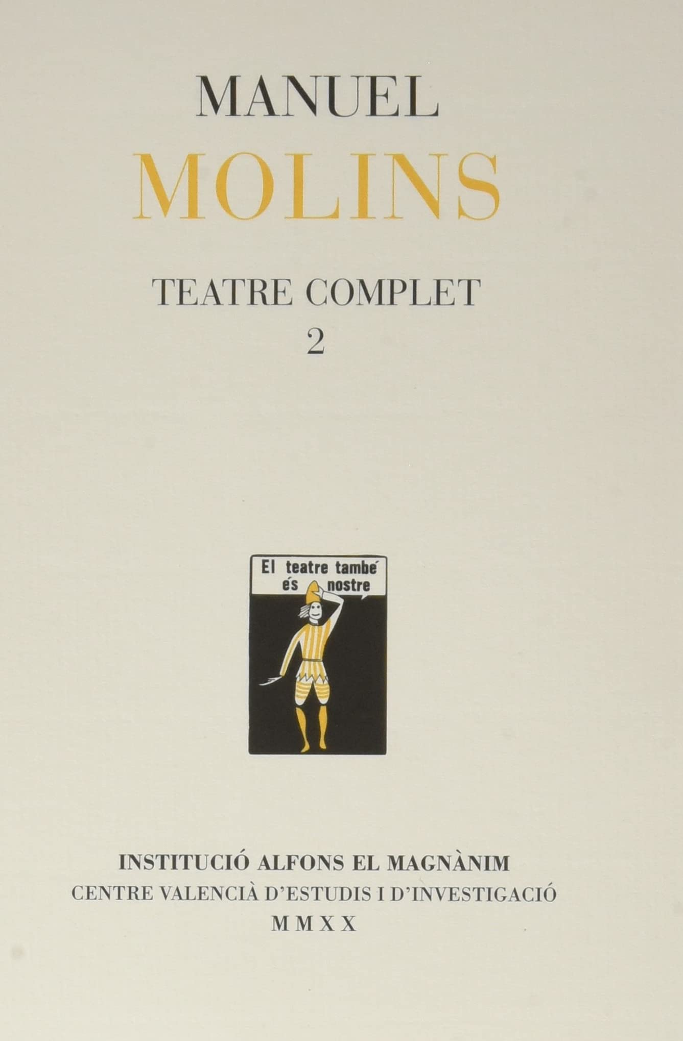 Product Image: Teatre complet 2