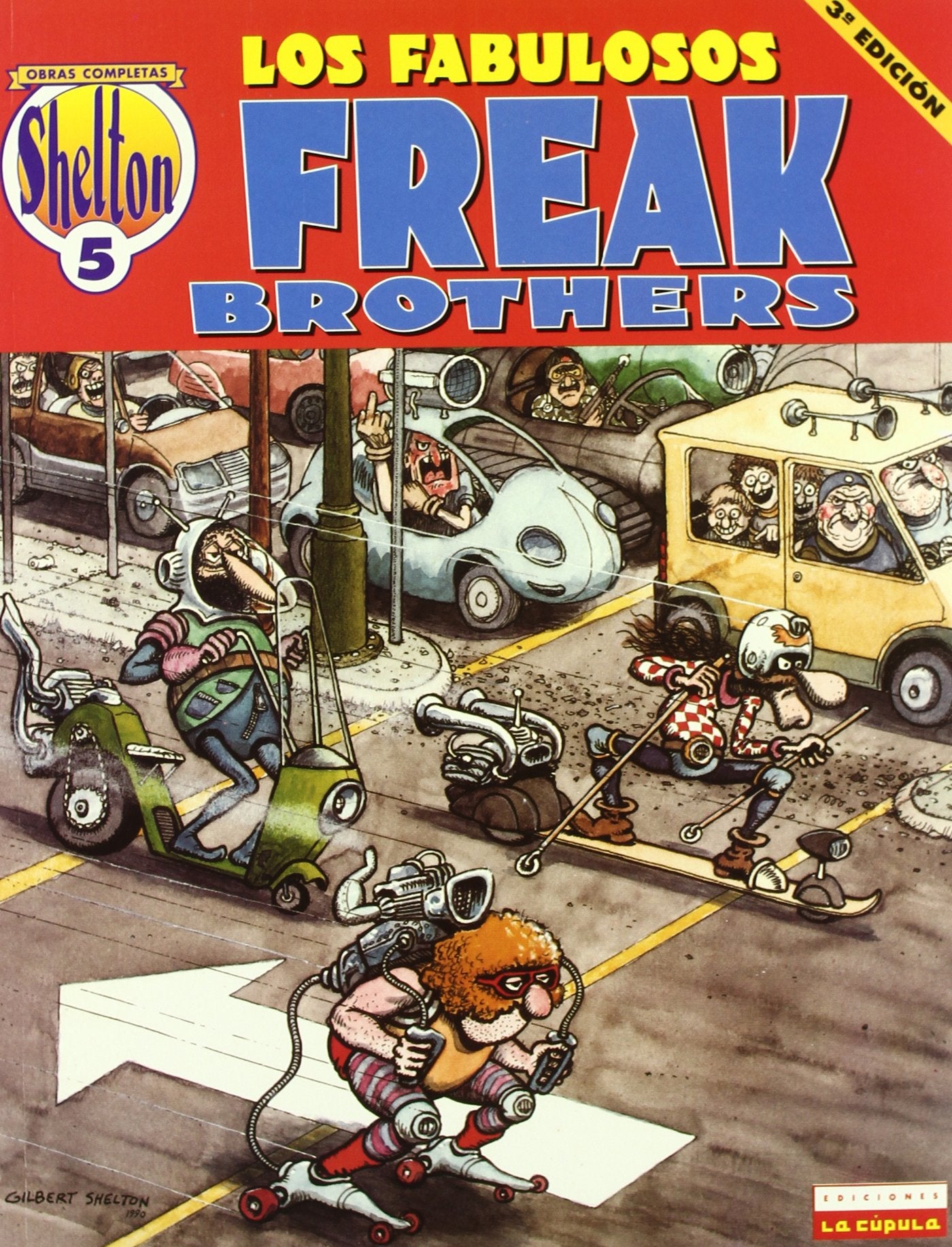 O.C Shelton 5 Los fabulosos Freak Brothers / The Fabulous Freak Brothers book