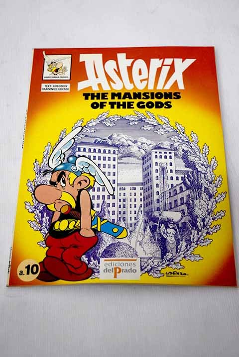 Asterix and the mansion of the gods book