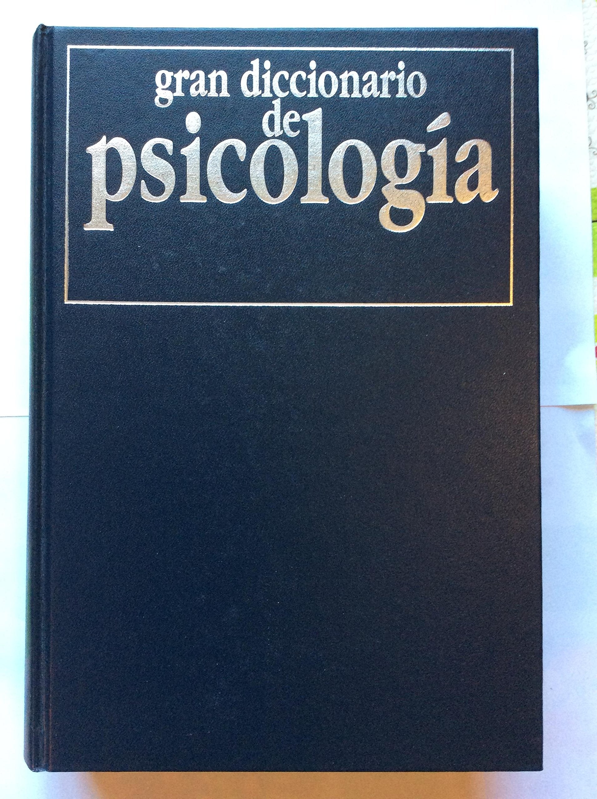 Gran diccionario de psicologia Books