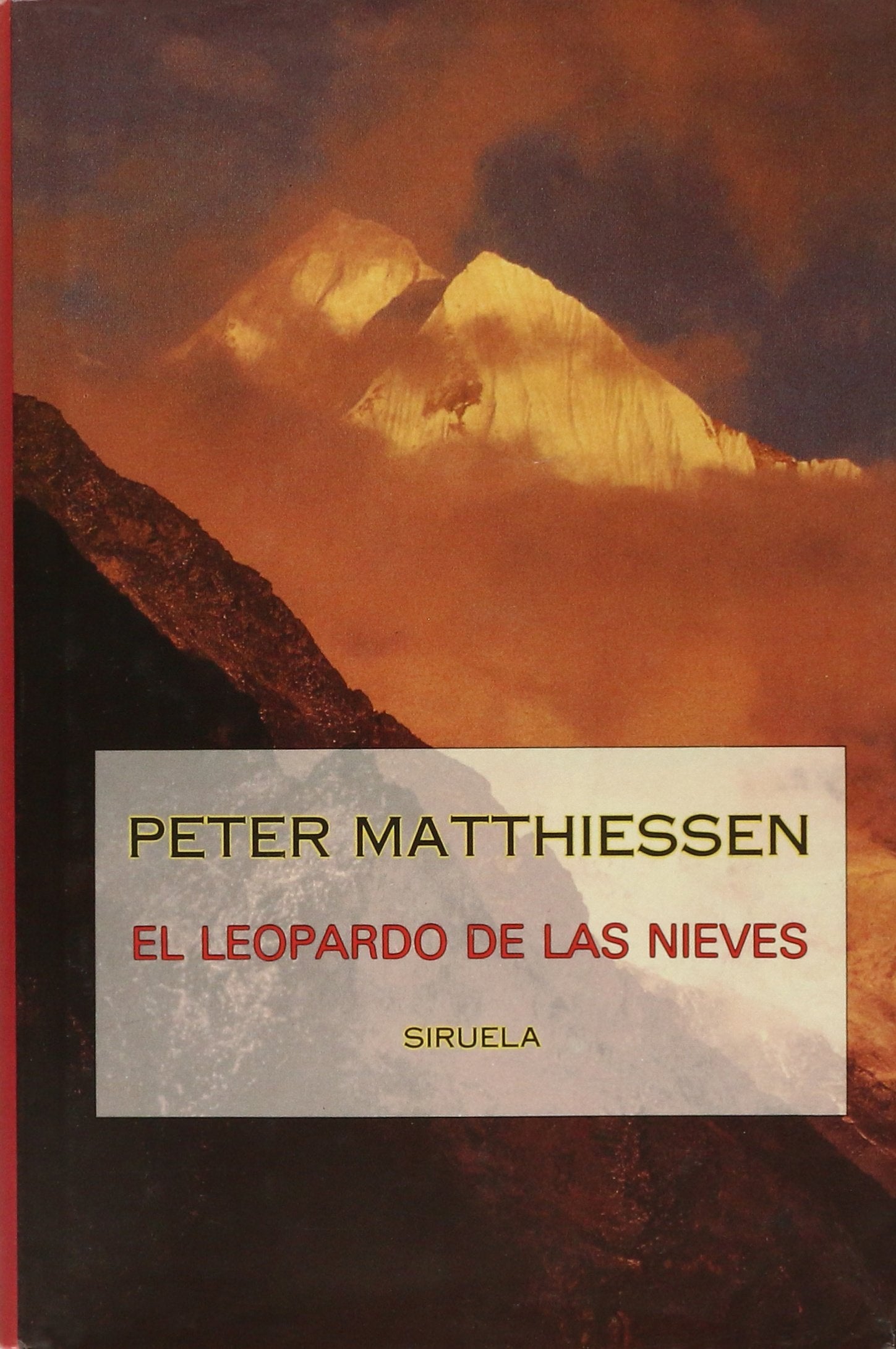 Leopardo de las Nieves, el Books