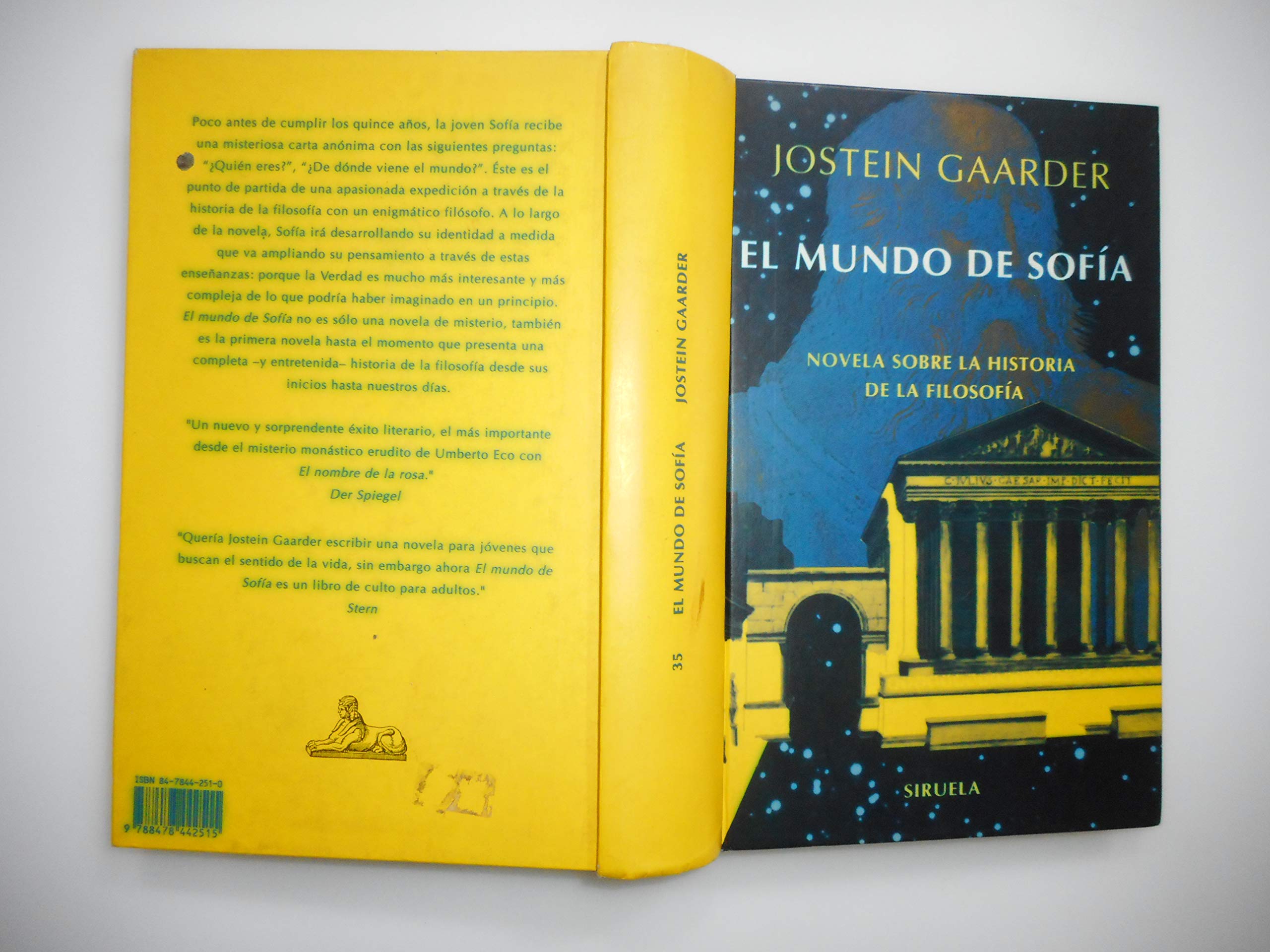 El mundo de Sofía : novela sobre la historia de la filosofía Contemporary literature
