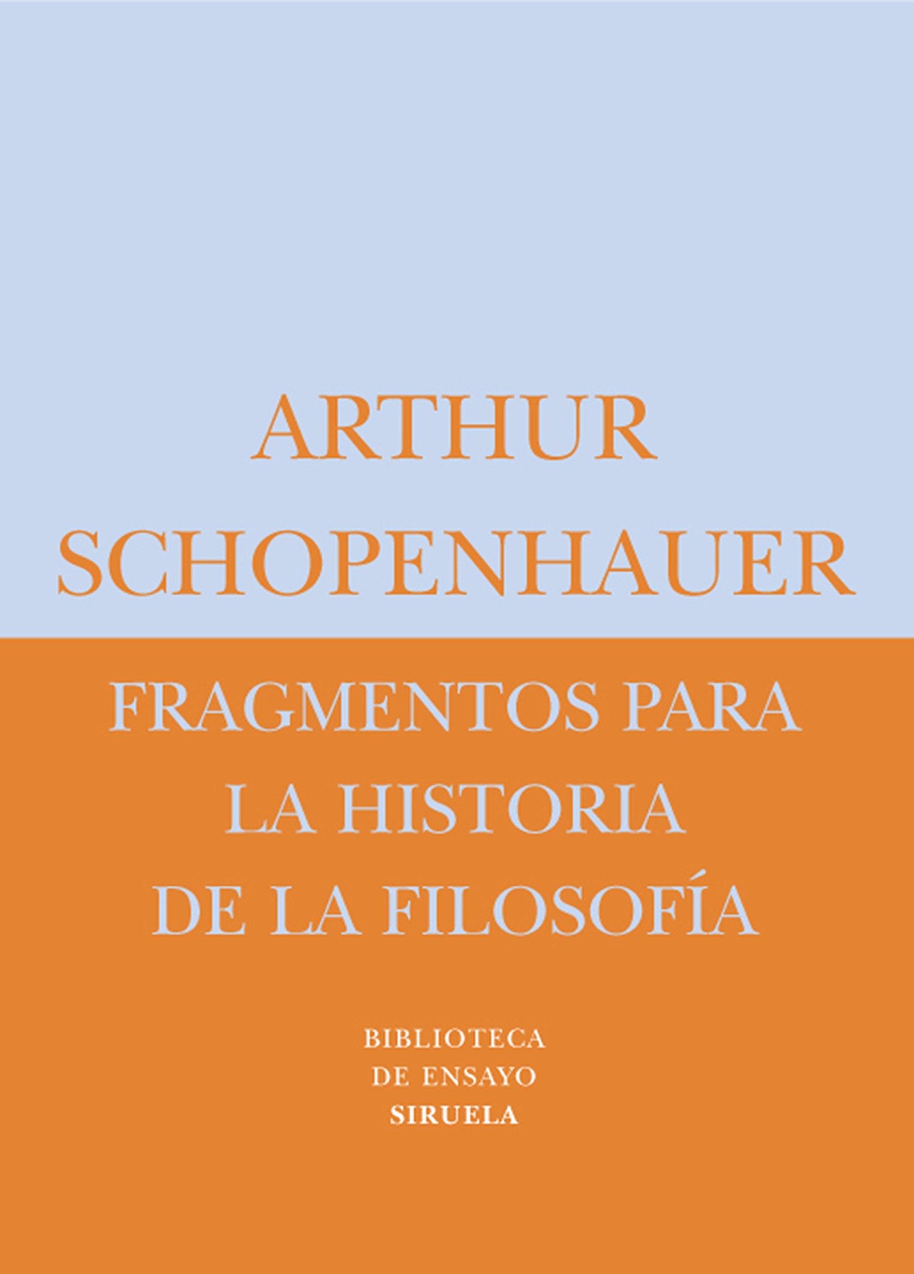 Fragmentos para la historia de la Filosofia/ Fragments for the Philosophy History book