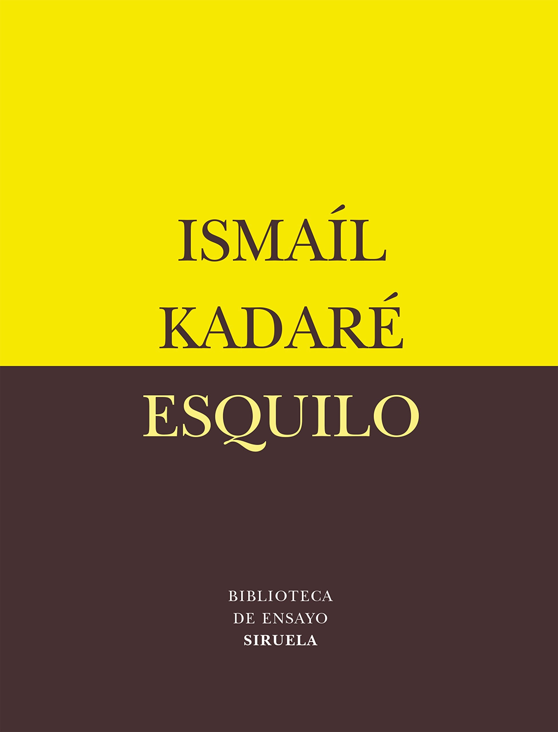 Esquilo : el gran perdedor (Biblioteca de Ensayo / Serie menor, Band 30) Contemporary literature