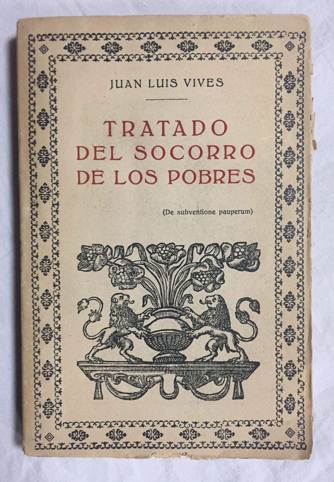 TRATADO DEL SOCORRO DE LOS POBRES Books