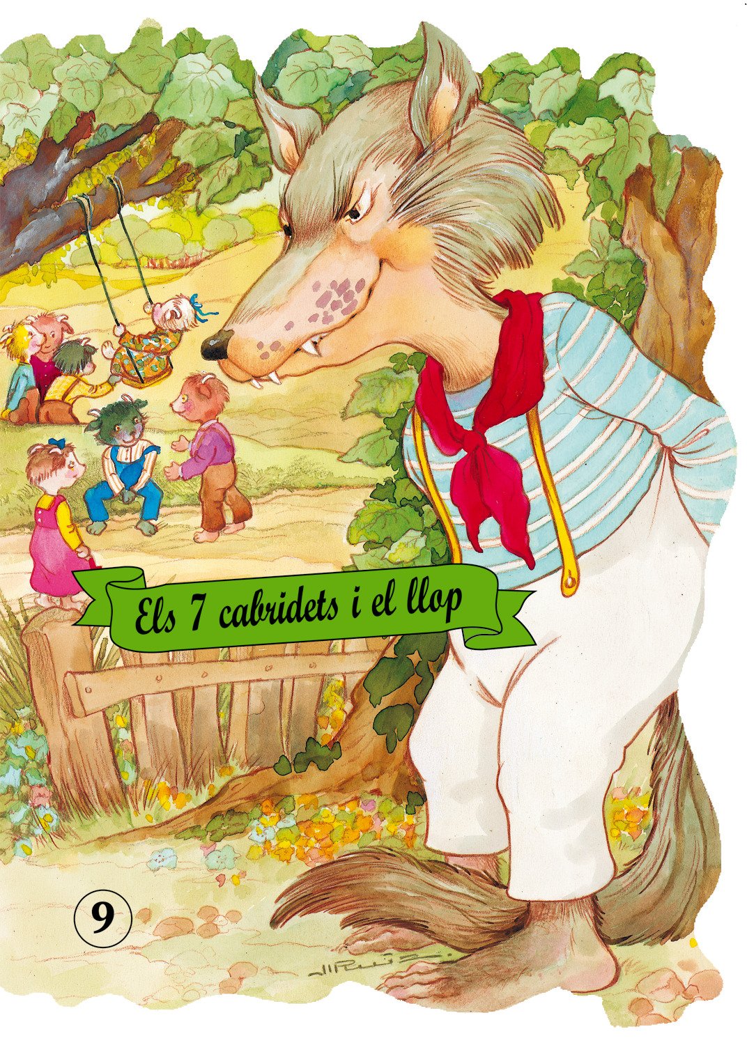 Els 7 cabridets i el llop (Encunyats clàssics) Fairy Tales & Legends