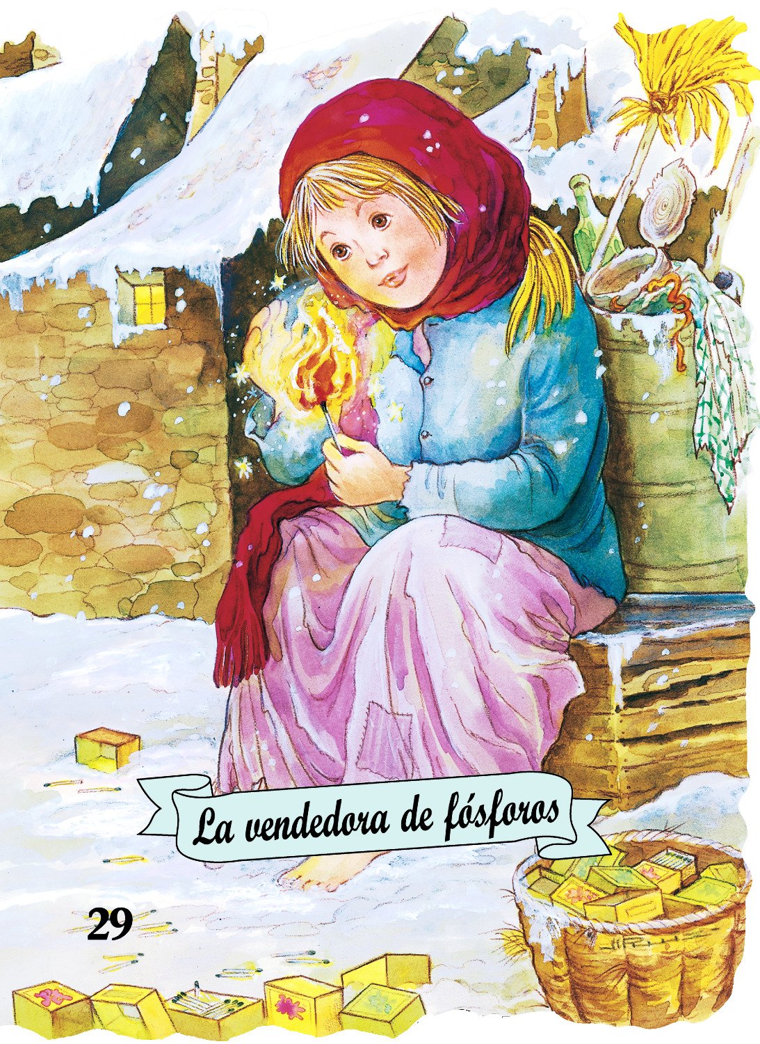 LA Vendedora De Fosforos / The Little Match Girl book