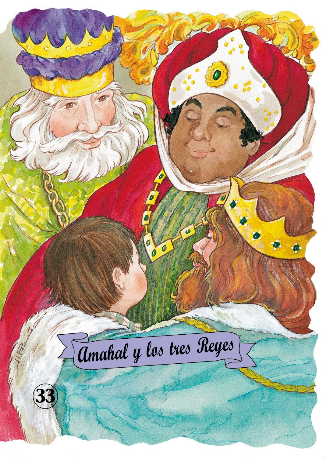 Amahal y los tres Reyes (letra manuscrita) Novels & Short Stories