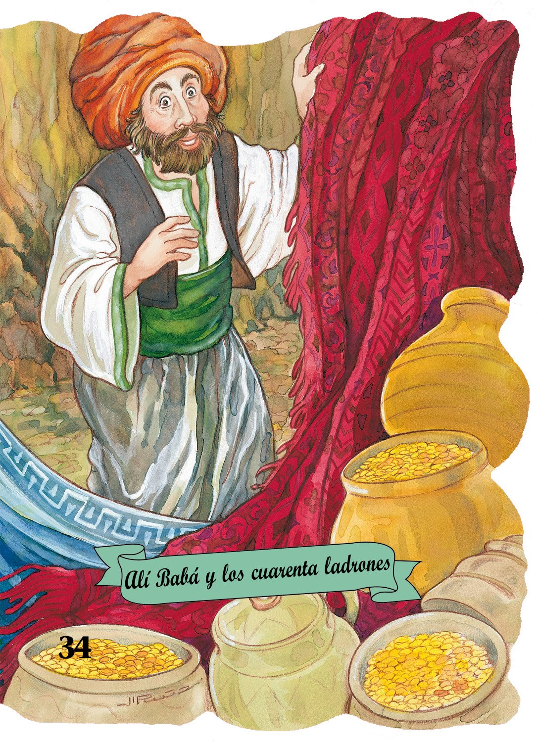 Ali Baba y Los Cuarenta Ladrones Fairy Tales & Legends