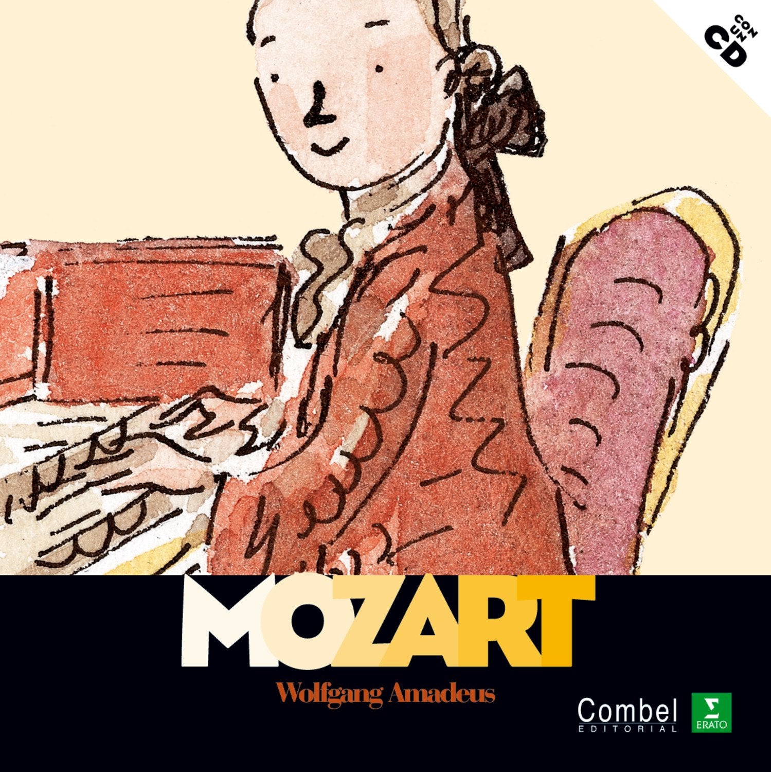 Descubrimos a los músicos. Wolfgang Amadeus Mozart Comics & Mangas