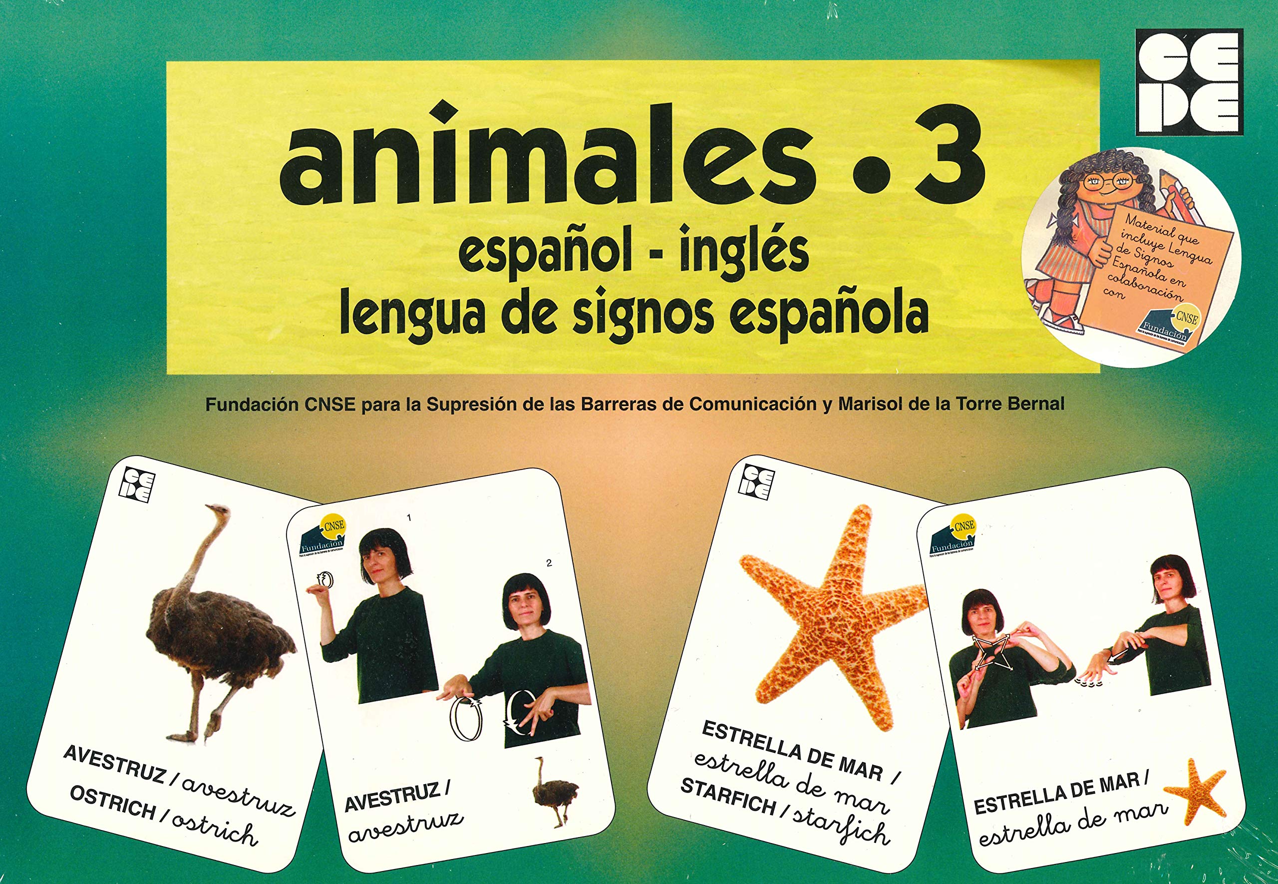 Vocabulario fotográfico elemental - Animales 3 (marinos) (Vocabulario fotográfico elemental (español,inglés,lengua de signos española), Band 3) Social Sciences