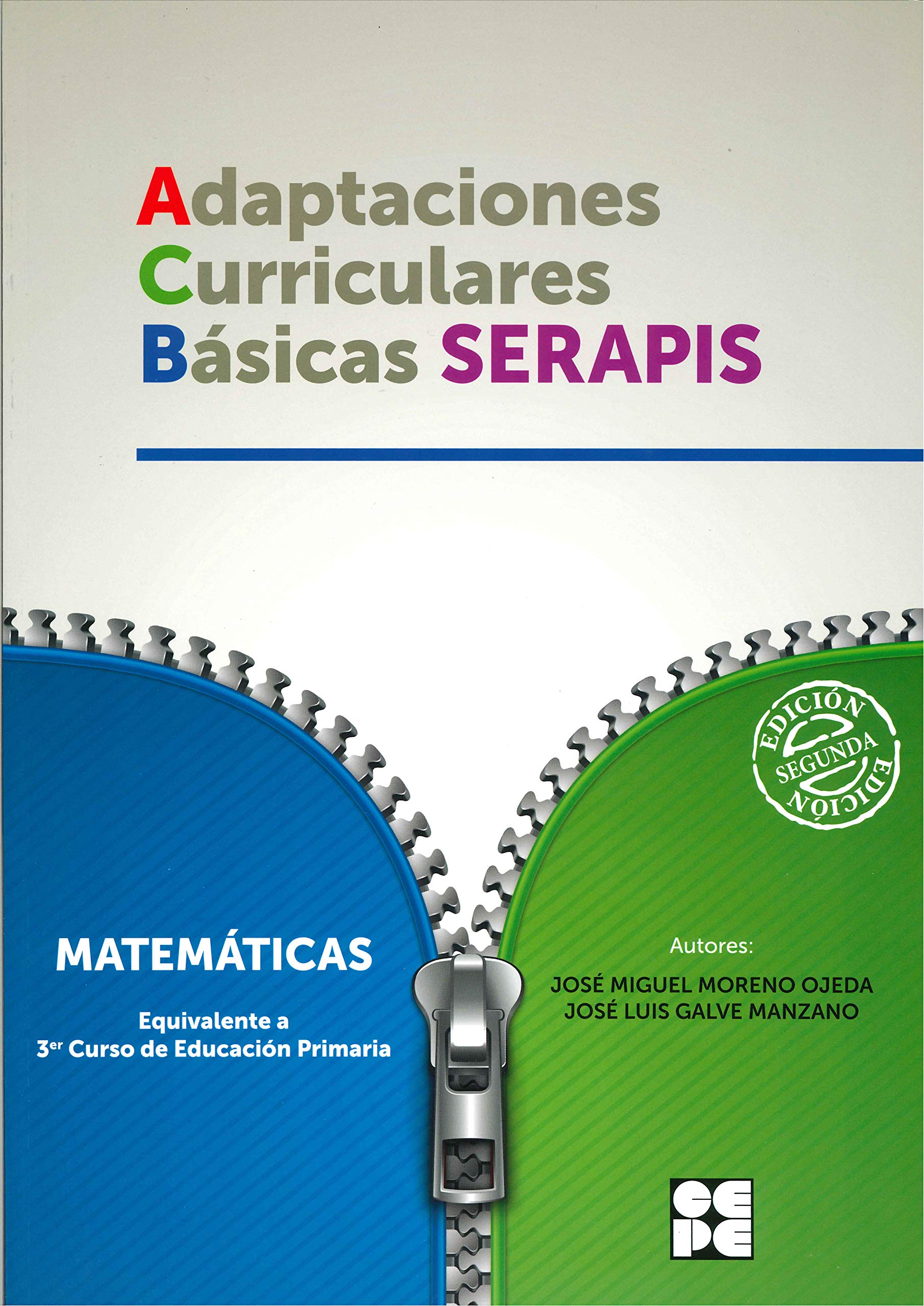 Matematicas 3P - Adaptaciones Curriculares Básicas Serapis book
