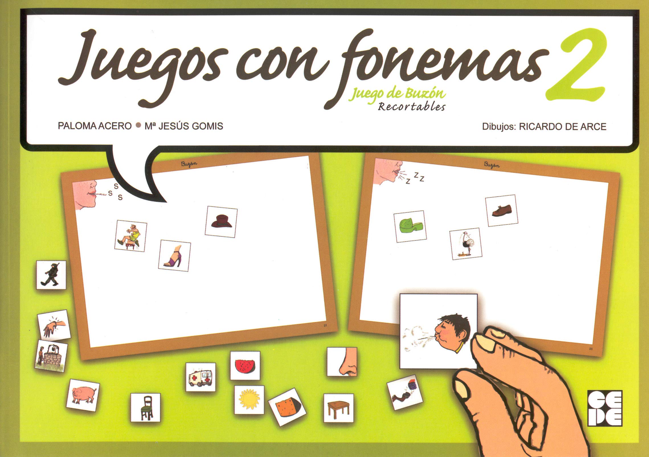 Juegos con fonemas 2 : juego de buzón (Reeducación logopédica, Band 45) Education & Training