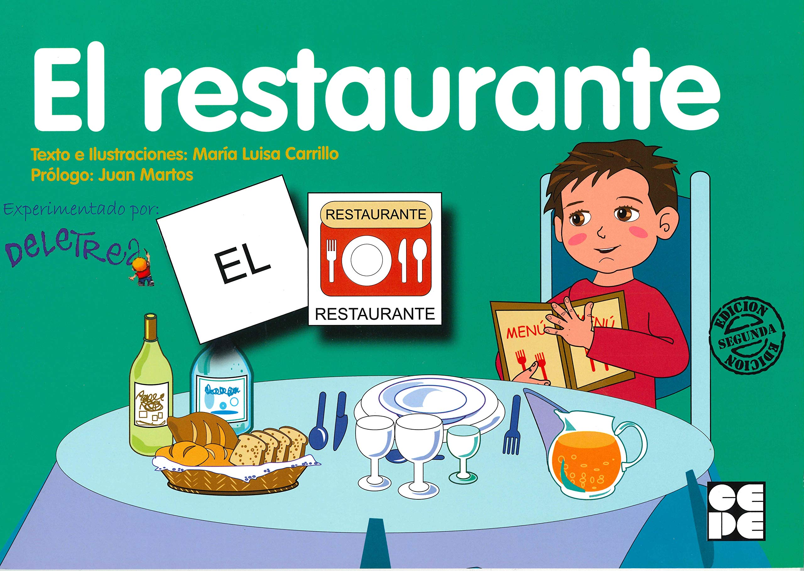 Pictogramas: El Restaurante book