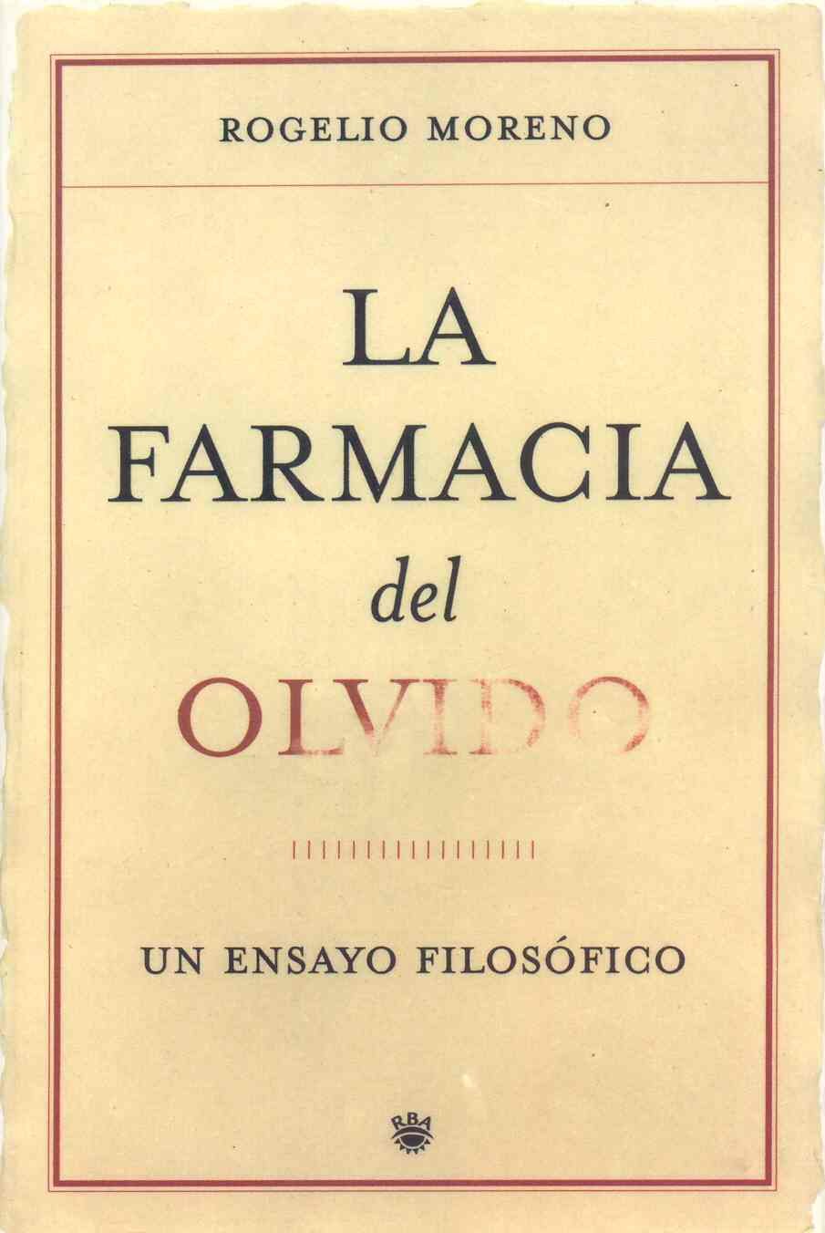 La farmacia del olvido book