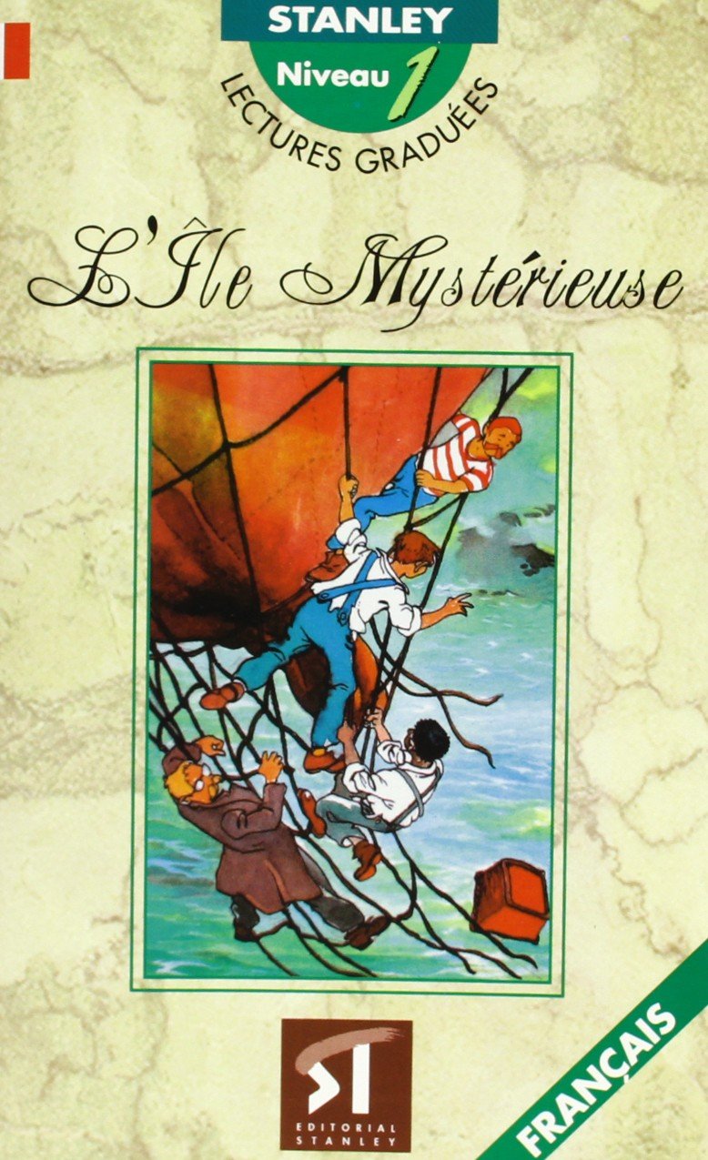 Lectures graduées Niveau 1 - L´île Mystérieuse Foreign Languages ​​& Dictionaries