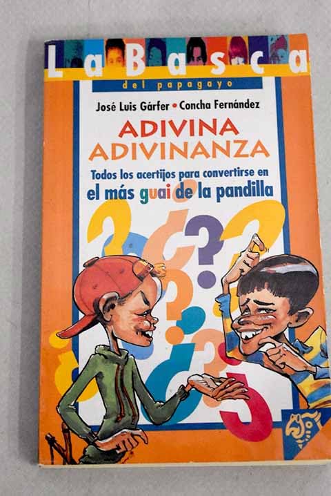 Adivina, adivinanza Books