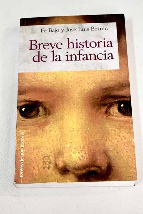 Product Image: Breve historia de la infancia