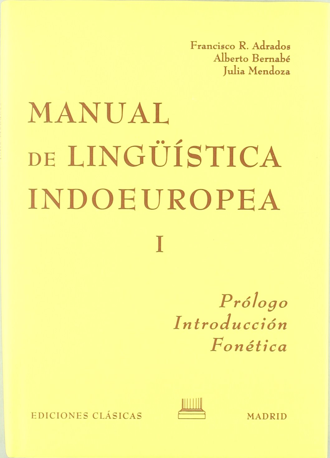 Manual de Linguistica Indoeuropea book