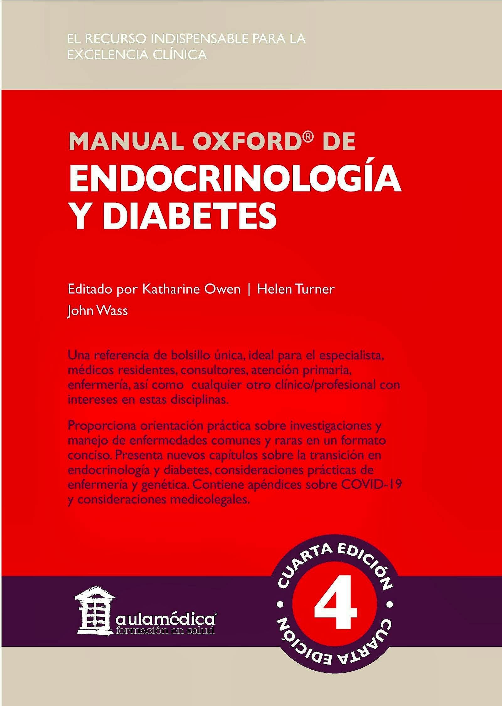 Manual Oxford de Endocrinología y Diabetes 4ª edición book