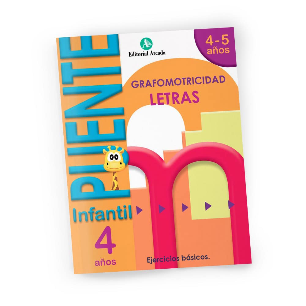 Puente Infantil 4-5 años Letras book