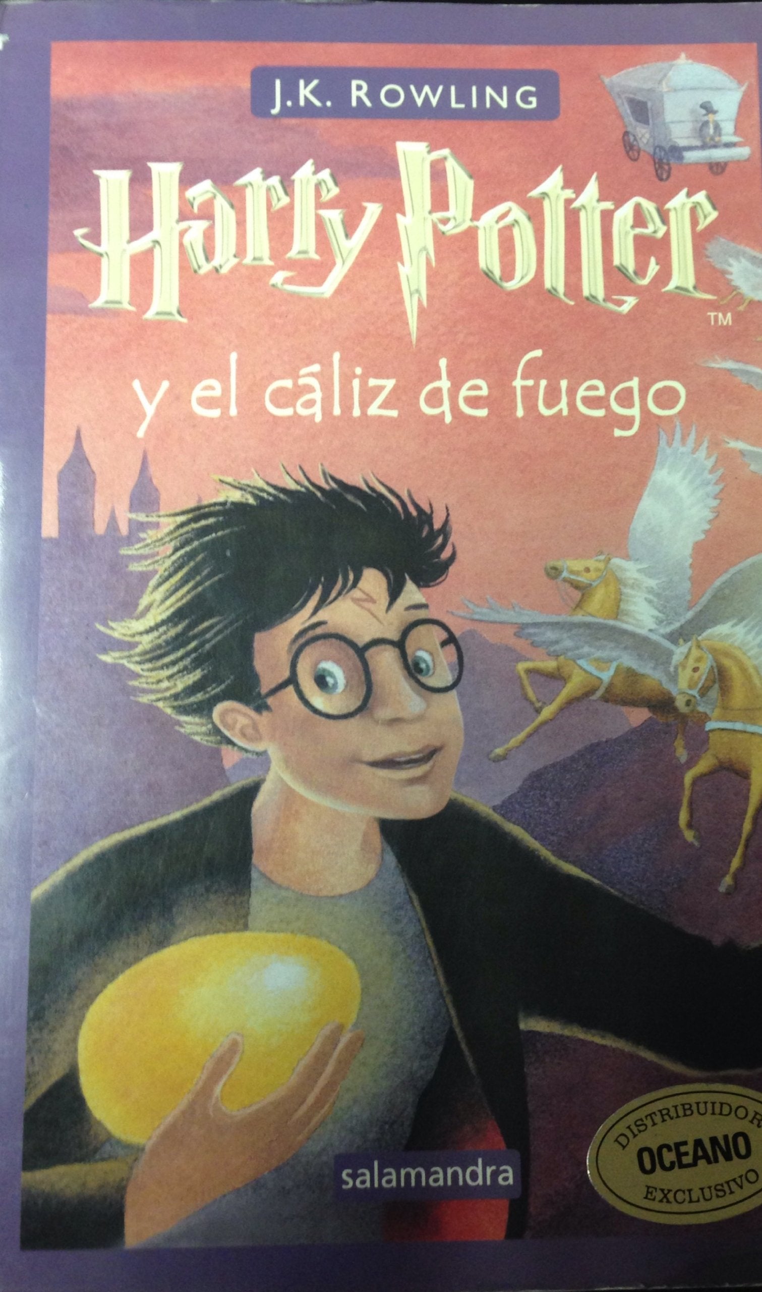 Harry Potter y el Caliz de Fuego / Harry Potter and the Goblet of Fire book