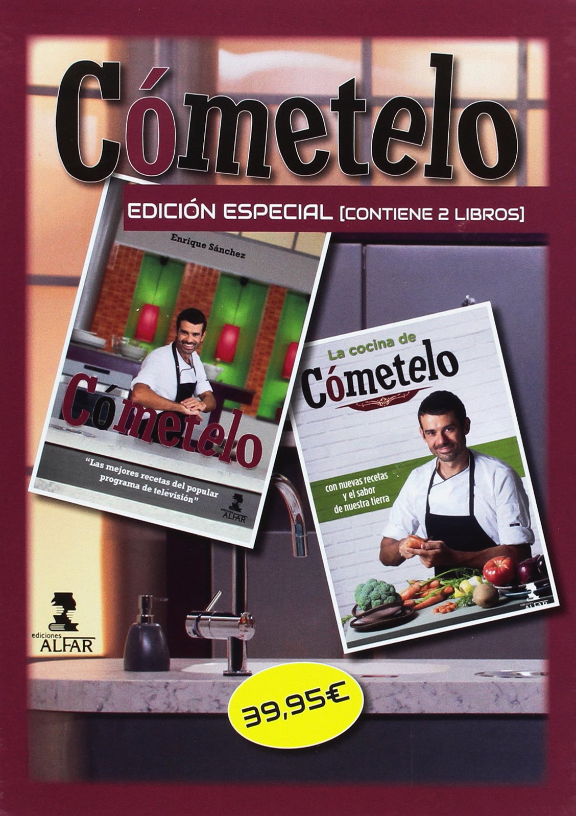 Caja Cómetelo: Edición especial para regalo, 2 libros book