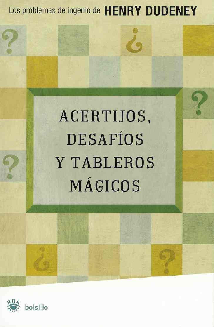 Acertijos, Desafios Y Tableros Magicos/ Magical Riddles, Challenges and Magic Boards book