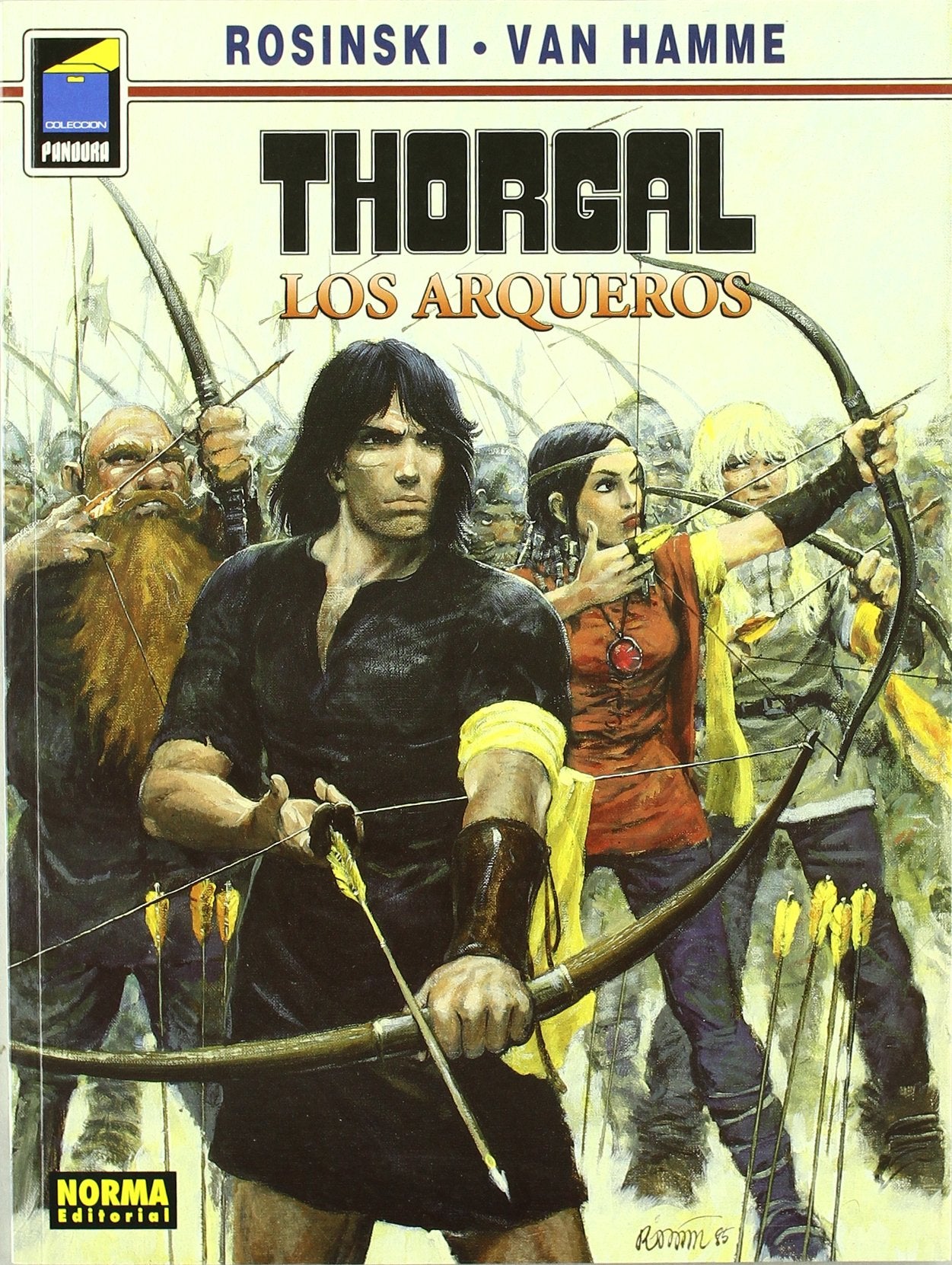 Thorgal, Los arqueros (PANDORA, Band 80) Manga