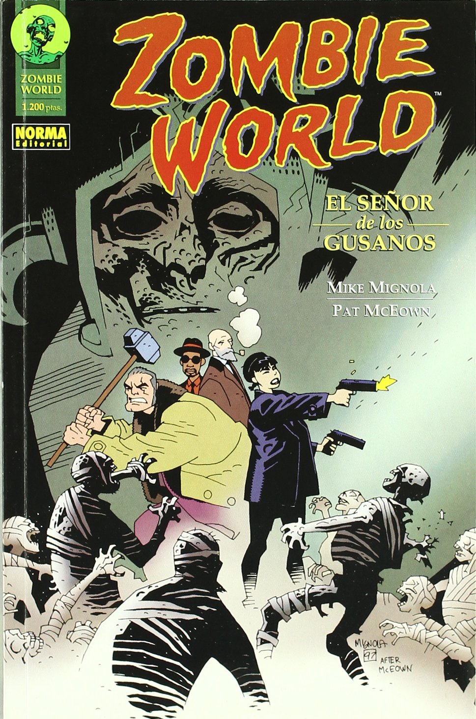 Zombieworld, El señor de los gusanos (MIKE MIGNOLA) Manga