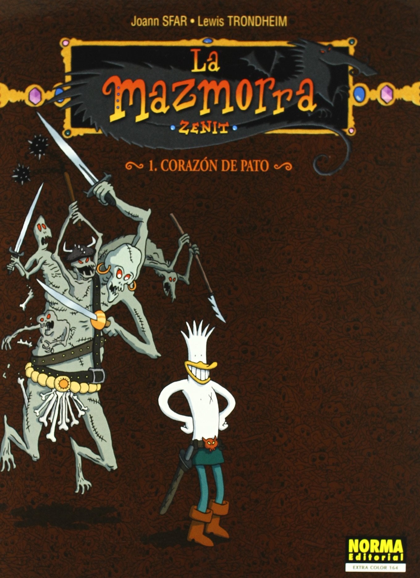 La mazmorra Zenit 1 Corazon de pato/ The Dungeon Zenit 1 Duck Heart book