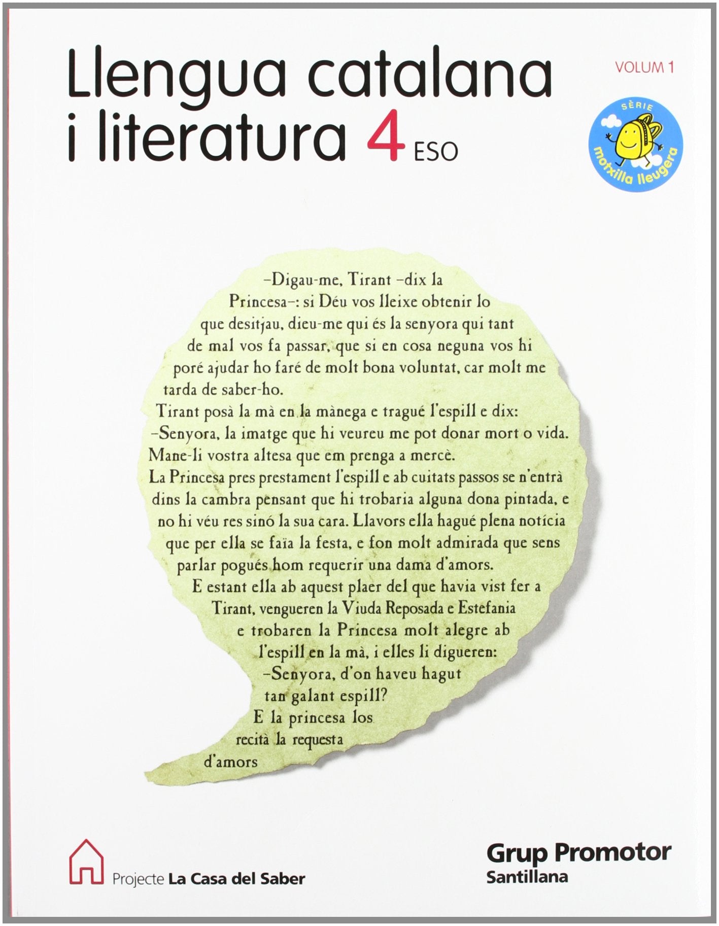 Projecte la Casa del Saber, llengua catalana i literatura, 4 ESO Books