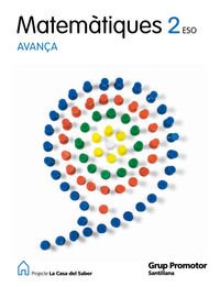 MATEMÀTIQUES 2 ESO AVANÇA LA CASA DEL SABER book