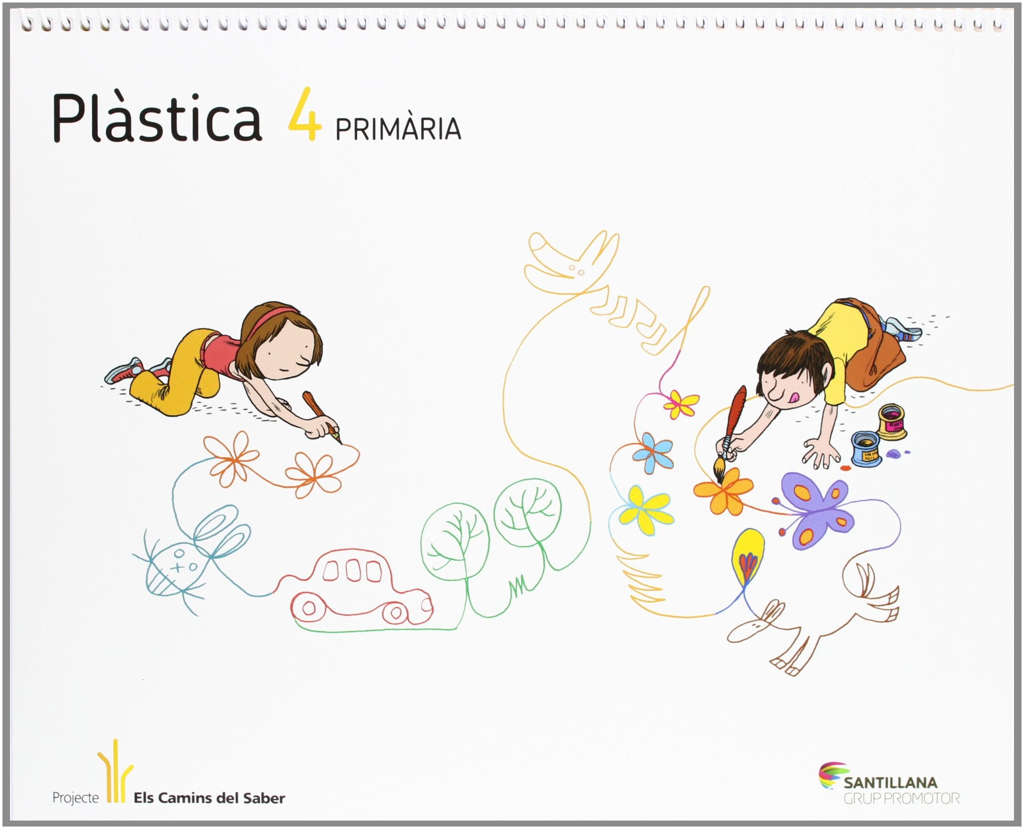 Projecte Els Camins del Saber, plàstica, 4 Educació Primària Non-fiction