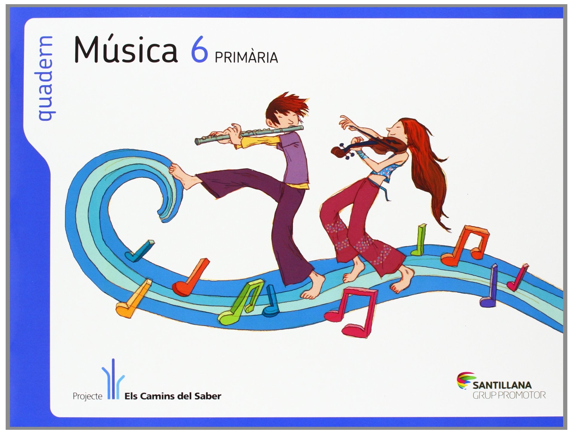 QUADERN MUSICA 6 PRIMARIA book