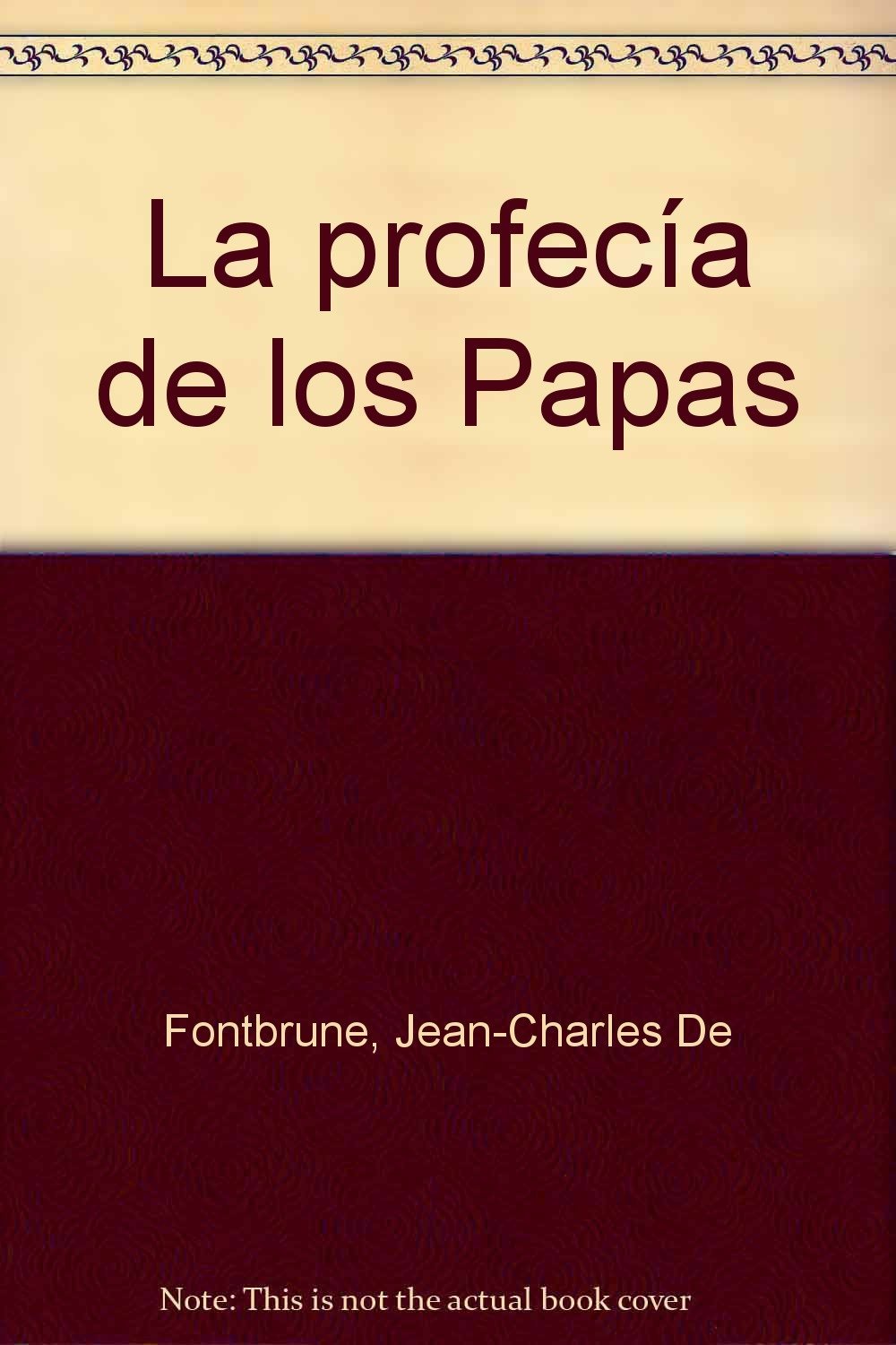 La profecia de los papas book