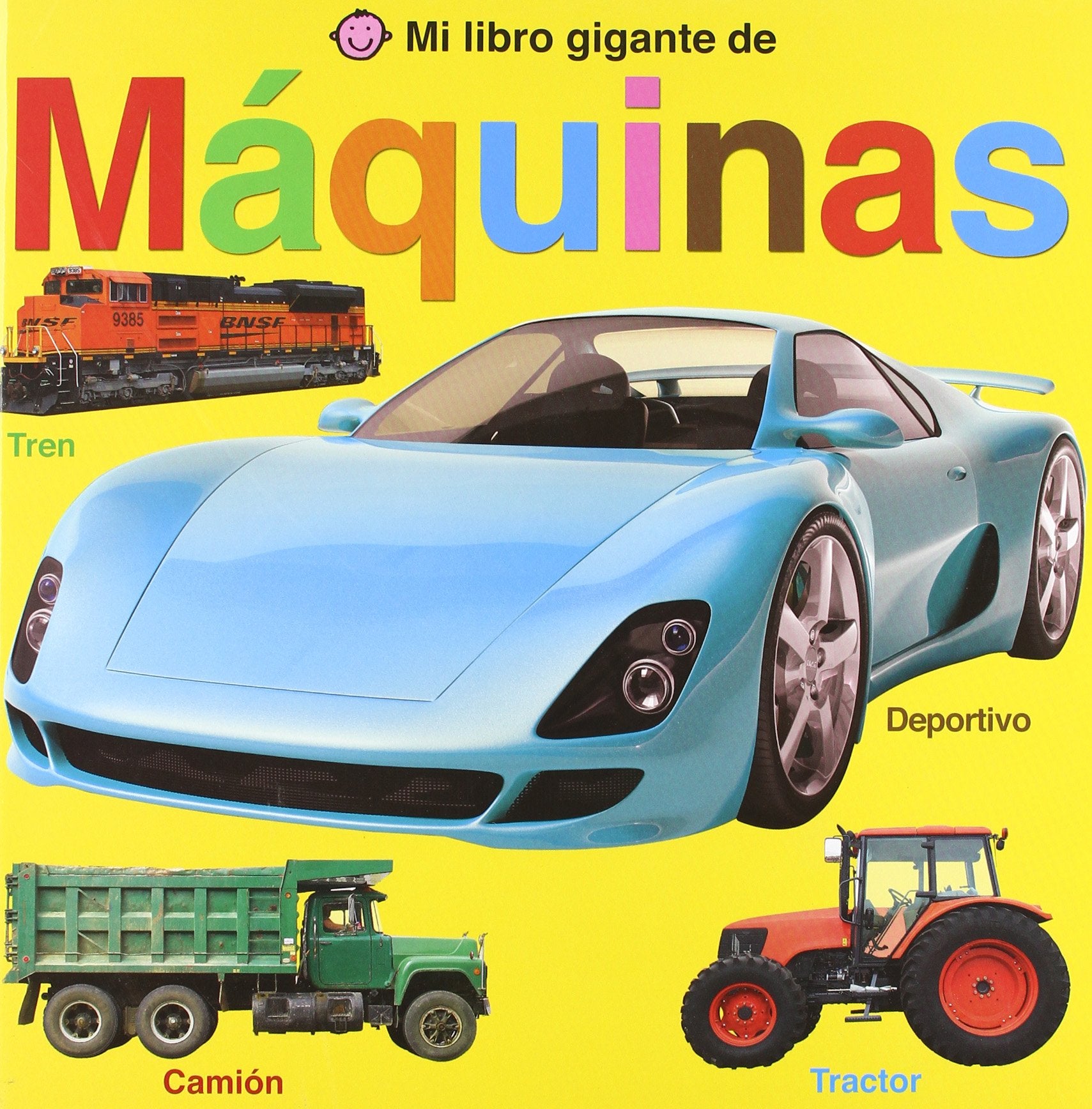 Mi libro gigante de máquinas (Mi libro gigante / My Giant Fold-Out Book) Non-fiction