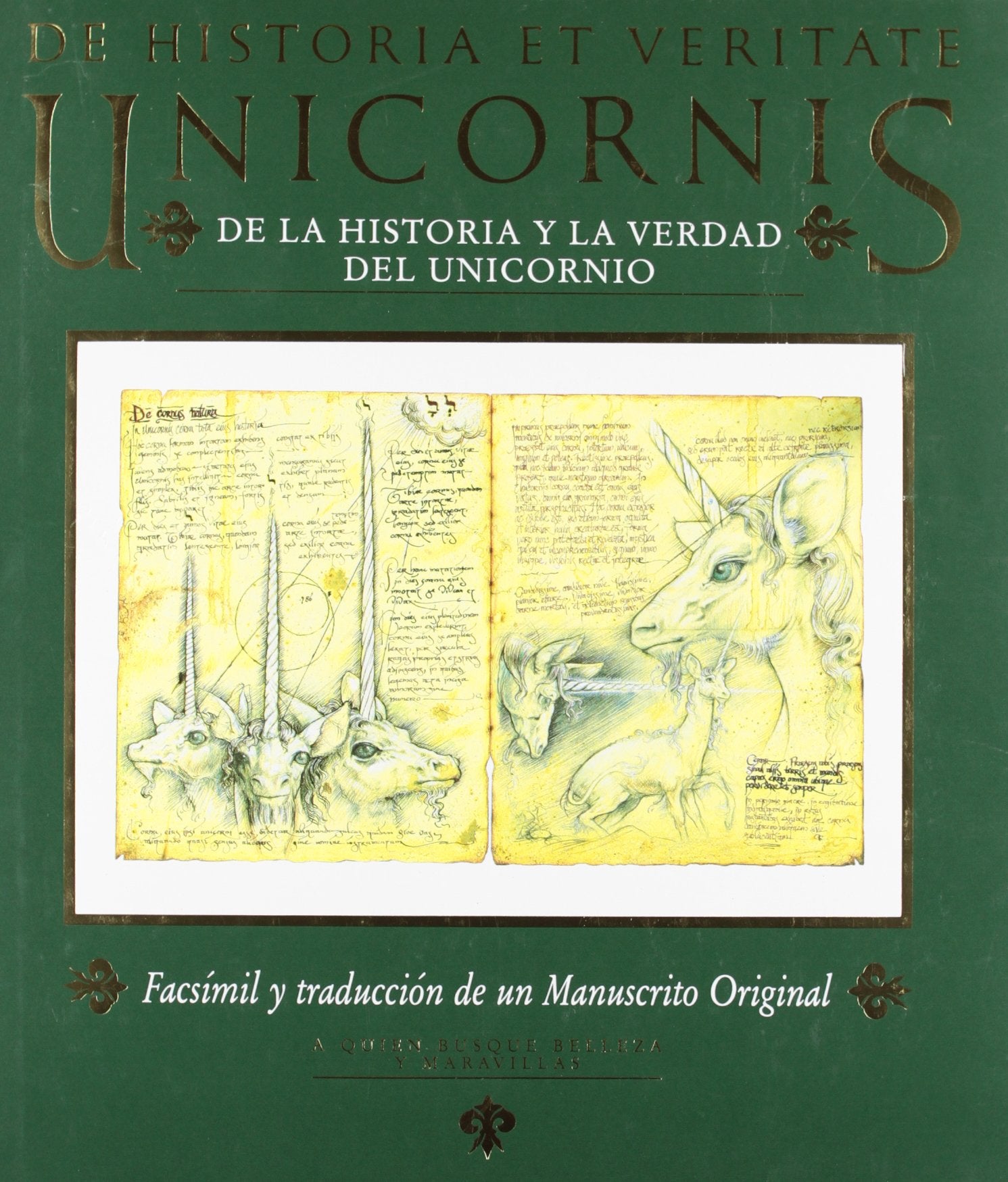De la historia y la verdad del unicornio book