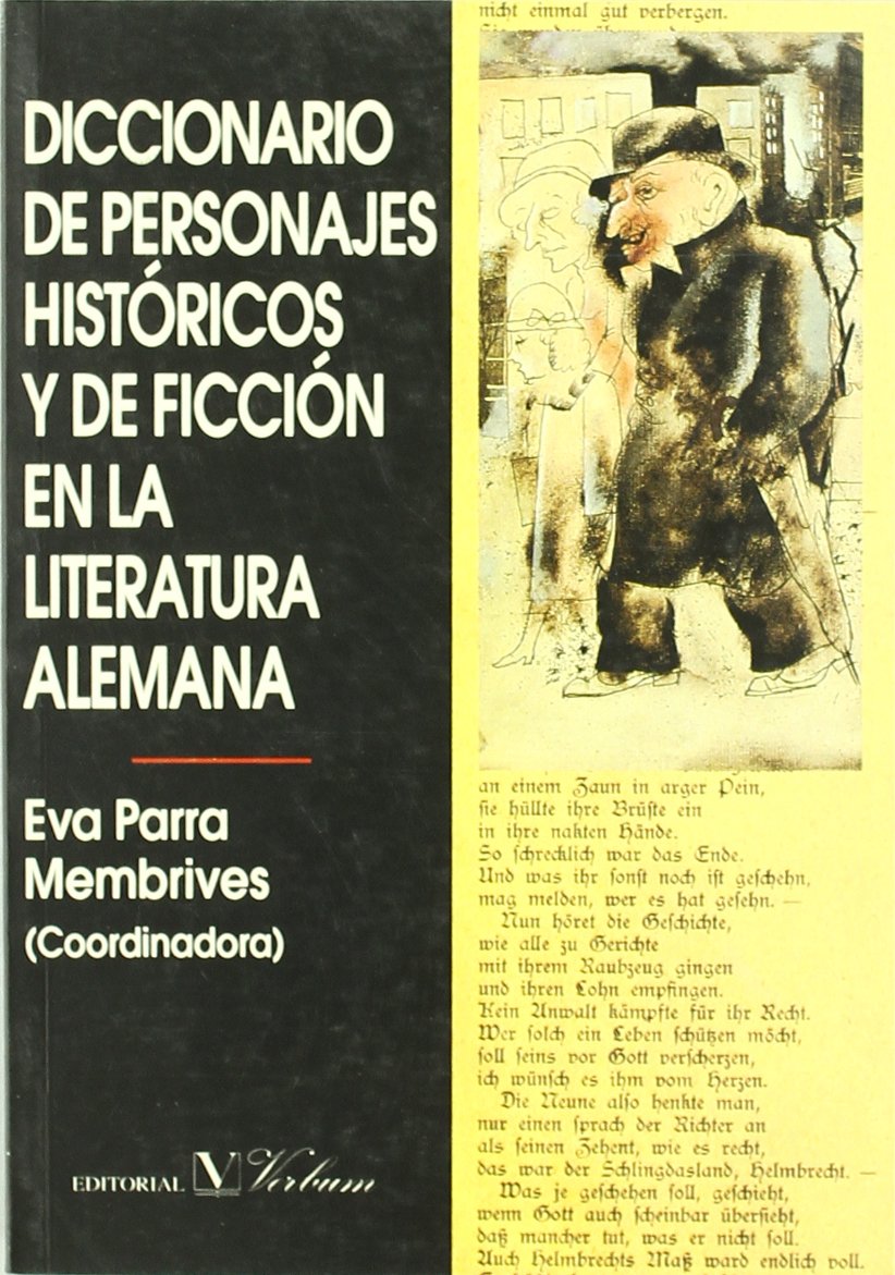 Diccionario de personajes históricos y de ficción en la literatura alemana book